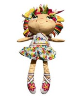 Flip Zee Precious Girls Roarie 16&quot; Lion Plush Reversible Plush Doll Toy Plushie  - £7.70 GBP