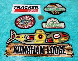 Bass Pro Shops - Company Brands Logo &amp; Lodge Patches Lot Fishing Hunting - Rare - £19.74 GBP