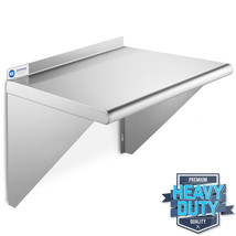 NSF Stainless Steel 18&quot; x 24&quot; Commercial Kitchen Wall Shelf Restaurant S... - $97.84