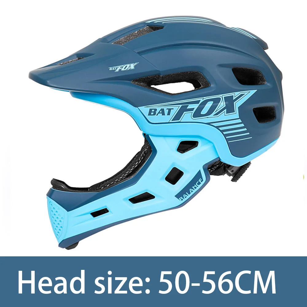 BIKE Bicycle Helmet  Kids Detachable Full Face Bike Helmet MTB Mountain Road Cyc - $50.59