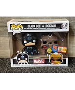 Funko POP! Marvel Marvel Teleporting Lockjaw &amp; Black Bolt Two-Pack Exclu... - $363.77 MXN