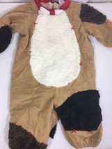 Incharacter Kids Halloween Costume Size L Todlers Brown ,white Dog Bin82#32 - £9.53 GBP