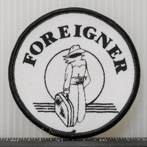 Foreigner Rock Band Aufnäher 1970&#39;s 1980&#39;s Tour - £27.94 GBP