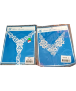 2 Lace Accents Appliques International Lace &amp; Emblem Sew On Embellishments - $55.58 MXN
