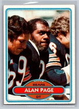 1980 Topps #205 Alan Page - £1.55 GBP