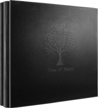 Photo Album 4 x 6 600 Pockets Photos Black Leather Cover Extra Large Capacity  - £34.34 GBP