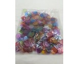 Lot Of (200+) Colorful Translucent Bingo Board Game Chip Counters - $33.85