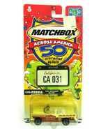 Matchbox Across America CA California 1955 Chevrolet Bel Air #31 50th Bi... - $8.09 CAD