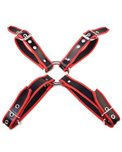 Rouge Chest Harness Large - Black/Red - $87.19