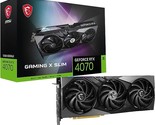 MSI GeForce RTX 4070 Gaming X Slim 12G Graphics Card - 12GB GDDR6X (21Gb... - £1,018.49 GBP