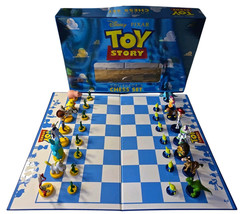 Disney Pixar Toy Story Chess Set Collector&#39;s Edition Board Game w/31 Fig... - $22.80