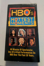 HBO&#39;s Hottest Moments VHS Video 1992 Promo Tape George Carlin Gary Shandling - £3.58 GBP