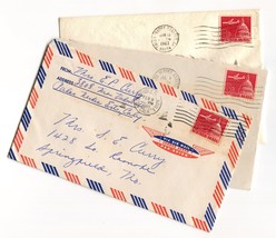Scott C64 1962 Plane Over Capitol 8 Cent U.S. Air Mail Stamp Lot of 3 Ca... - $14.70