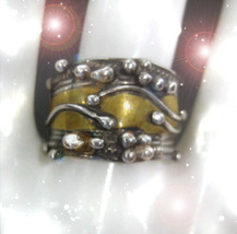 HAUNTED ANTIQUE RING CROSS OF THE SACRED SEAL HIGHEST LIGHT COLLECTION MAGICK image 2