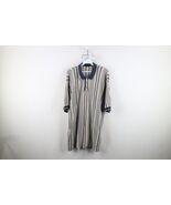 Vintage 90s Streetwear Mens XLT Faded Striped Color Block Knit Golf Polo... - $820.89 MXN
