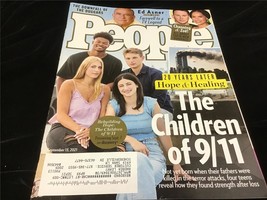 People Magazine Sept 13, 2021 The Children of 9/11, Ed Asner, Channing &amp; Zoe - $11.00