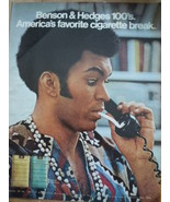 Vintage Benson &amp; Hedges 100&#39;s Print Magazine Advertisement 1971 - $8.18 CAD