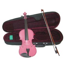 Merano 1/2 Violin ,Case, Bow ~ Pink - £78.40 GBP