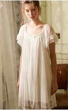Vintage Victorian Nightgown| Edwardian Chemise Cotton Nightgown| Vintage... - £124.36 GBP