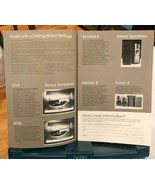 STUDER REVOX AUDIO COMPONENT BROCHURE LEAFLET (8 PAGE FOLDOUT) - $8.20 CAD