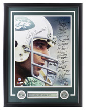 1969 New York Jets 24 Signé Encadré 16x20 Namath Proche Photo Fanatiques Steiner - £1,013.43 GBP