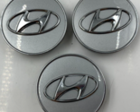 Hyundai Wheel Center Cap Set Silver OEM B01B25037 - $44.54