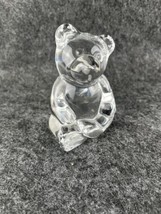 Vtg Princess House 24% Lead Crystal Bear Bernie #813 Pets Collection Ger... - £4.76 GBP