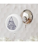 Floato™ Happy Camper Myler Balloon - Reusable, Waterproof, Helium-Ready,... - £24.33 GBP