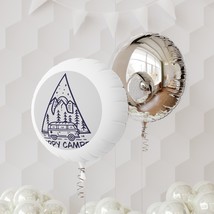 Floato™ Happy Camper Myler Balloon - Reusable, Waterproof, Helium-Ready,... - £24.15 GBP
