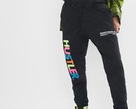 Reason Men&#39;s Limited Edition Hustler Future Embroided Logo Joggers Black... - $29.95