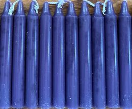 10 Purple Chime (Mini) Ritual Spell Candles! - $4.90