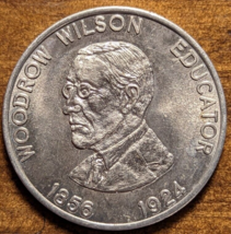 Woodrow Wilson Educator Shell Gas Station Famous Americans Coin Game Token - $8.15