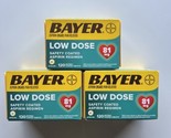 Bayer Aspirin Regimen 81mg Low Dose 120 Coated Tablets Exp 07/24 3 Pack - £15.33 GBP