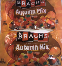 Brach&#39;s Autumn Mix Mellowcreme 2ea 6oz Bags-Brand New-SHIPS N 24 HOURS - £10.98 GBP