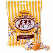 Muh-Muhs Cream fudge Toffees from Germany -215g-FREE SHIPPING - £8.56 GBP