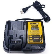 Genuine DEWALT DCB112 12V 20V MAX Li-ion Cordless Battery Charger Replace DCB115 - £21.87 GBP