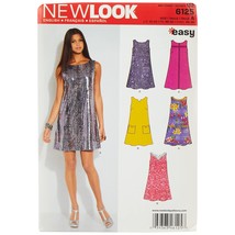 Simplicity Creative Patterns New Look 6125 Misses&#39; Dress, A (10-12-14-16-18-20-2 - £11.79 GBP