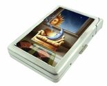 Celestial Whimsy Sun &amp; Moon C5 100's Cigarette Case lighter ID Holder Wa... - $21.73