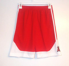 Team Athletics Los Angeles Angels Boys Red and White Shorts Many Sizes NWT - £7.67 GBP