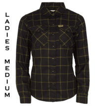 Dixxon Flannel - Stay Gold Flannel Shirt - Women&#39;s Medium - £58.38 GBP