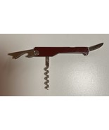 Vintage Franmara, Italy Waiter Corkscrew, Wine Key Bottle Opener &amp; Cap R... - $202.59 MXN
