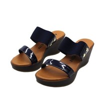 Anne Klein Hart Wedge Sandals Stylish Height and Comfort - £41.94 GBP