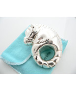 Tiffany &amp; Co Silver Nature Horse Baby Rattle Teether Rare Heirloom Gift ... - £449.17 GBP