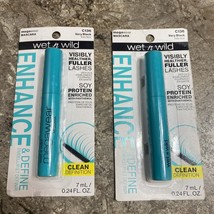 2 Wet N Wild Enhance and Define Megawear Mascara Gentle Gel Volumizing F... - $3.00