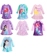 Disney Store Ariel Jasmine Nightshirt Nightgown Princess Long Sleeve New - £31.93 GBP