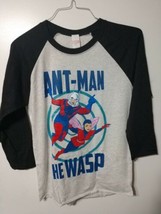 Marvel Ant Man Wasp Shirt Youth Small 3/4 sleeve - £6.99 GBP
