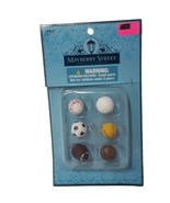 Mayberry Street Miniatures Sports Balls, Baseball Golf Soccer Basketball... - £4.11 GBP