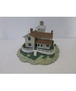 DANBURY MINT HISTORIC LIGHTHOUSES EAST BROTHER LIGHT STATION 1993 SCULPT... - $239.65 MXN