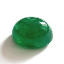 Emerald Cabochon , Emerald Cabochon 8 Ct+ , Emeralds , Oval Cabochon , 8.45 Cara - £1,318.93 GBP