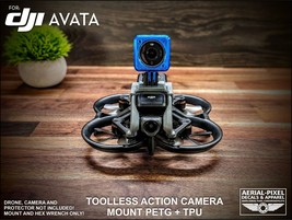 DJI AVATA Toolless GoPro Action Camera Mount Choose From 8 Colors or Cus... - £11.85 GBP+